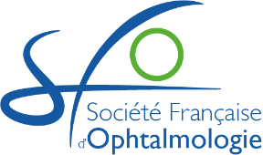 Le logo de la Société Française d'Ophtalmologie.